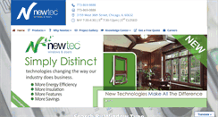 Desktop Screenshot of newtecwindow.com